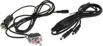 Set kontrolli i klapës së shkarkimit TurboWorks D Wired, 3m, për çakmak makinë, i zi