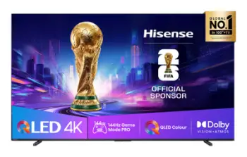 Televizor Hisense 100E7Q PRO, 100", QLED Smart TV, i zi