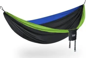 Varëse kampingu ENO DoubleNest DN014, për dy persona, palosëse, Chartreuse e zezë blu