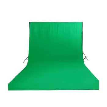 Pëlhurë sfondi prej pambuku të pastër 3x3m Chromagreen