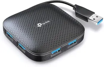 Hub USB TP-Link UH400, 4 porta, USB 3.0, i zi