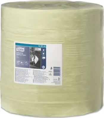 Leckë pastrimi Tork Advanced Wiping Cloth 420, 2 shtresa, rrotull e madhe 1500 copa, e gjelbër