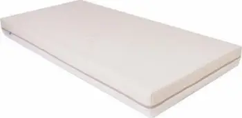 Dyshek ortopedik për fëmijë BabyMatex ECO LATEX, 140x70x10cm, latex natyral, i bardhë