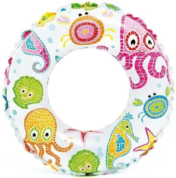 Unazë noti Intex Octopus 59230NP, 51 cm, për fëmijë, shumëngjyrëshe