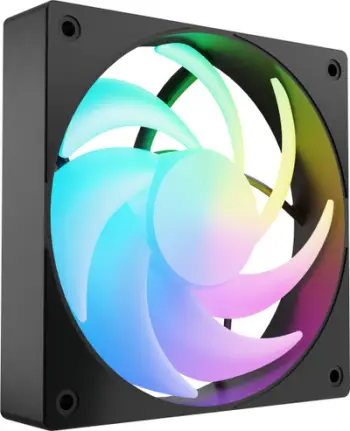 Ventilator kase PC Fury SAI S12 ARGB PWM, 120mm, kornizë e zezë