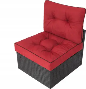 Jastëk kopshti HOBBYGARDEN EMMA TECH, për kolltuqe dhe sofa technorattan, 70x70x42 cm, gri