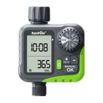 Kontrollues ujitjeje RainPoint ITV117, LCD, IP54, gri me jeshile