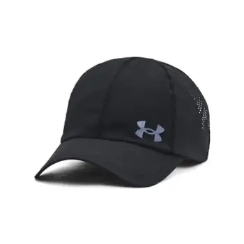 Kapelë sportive Under Armour Launch Adjustable, rrjetë ajrosëse, e rregullueshme, e zezë