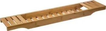 Mbajtëse vaskë 5Five Bamboo Bath Caddy, bambu, e kafe
