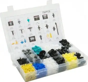 Set kapëse montimi MTuning_F, 730 copë, plastike, shumëngjyrëshe