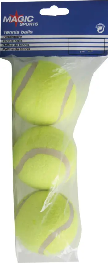 Topa tenisi Donic Schildkröt Magic Sports, set 3 copë, të verdhë