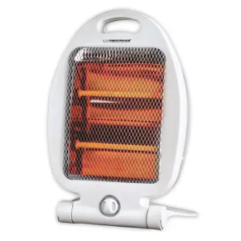 Ngrohës ventilator Esperanza Quartz Thar, 400W 800W, i bardhë