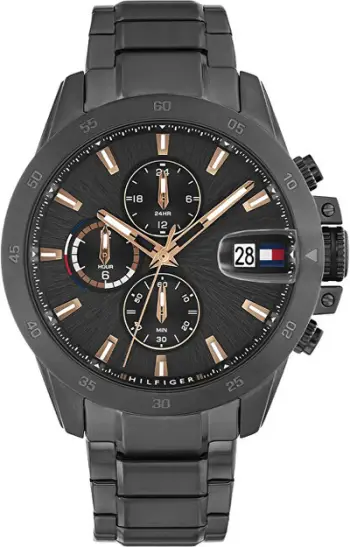 Orë dore për meshkuj Tommy Hilfiger Jameson 1792218, e hirtë