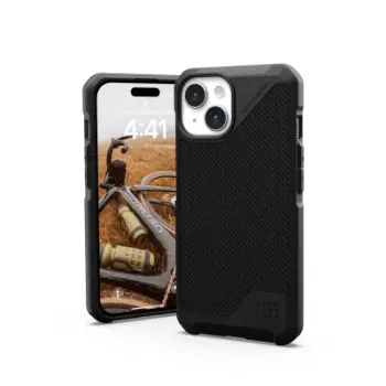 Maskë telefoni UAG Metropolis LT MagSafe për iPhone 15, Kevlar, e zezë