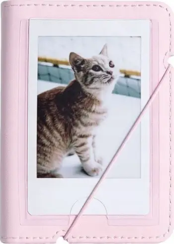 Album foto Love Instant Mini, 28 foto, për Instax Mini 2x3", rozë