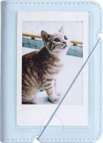 Album fotografish Love Instant, 28 foto, 2x3", blu