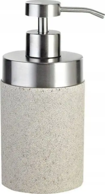 Dispenzer sapuni Stone Freestanding, imitim guri, i bezhë