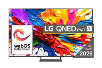 Televizor LG 65QNED93A6A, 65", 4K QNED, smart, i zi
