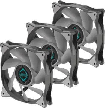Ventilator kase PC Iceberg Thermal IceGALE Xtra, 120mm, set 3 copë, gri