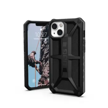 Mbulesë telefoni UAG Monarch për iPhone 13, 6.1", rezistente ndaj goditjeve, e zezë
