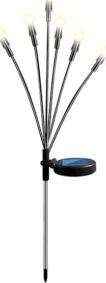 Llambë kopshti Blow 67-501, solare, 70cm, e zezë