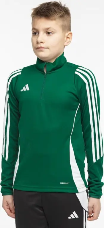 Bluzë trajnimi Adidas Tiro 24 Training Top Jr IR9362, për fëmijë, poliester i ricikluar