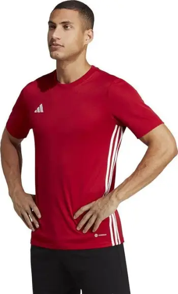 Fanellë sportive adidas Table 23 Jersey M, teknologji AEROREADY, poliester i ricikluar, e bardhë
