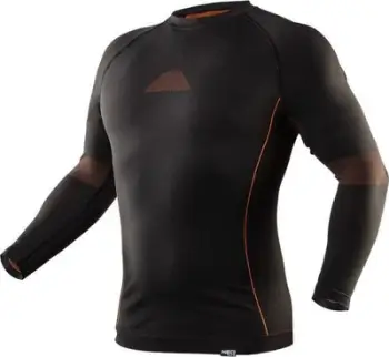 Bluzë termike Neo Thermal Active CARBON, mëngë të gjata, madhësia XXL XXXL, e zezë