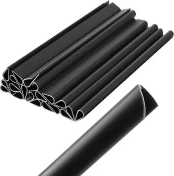 Kapëse për shirit gardhi Fence Tape Clips Anthracite 23709, set 20 copë, antracit