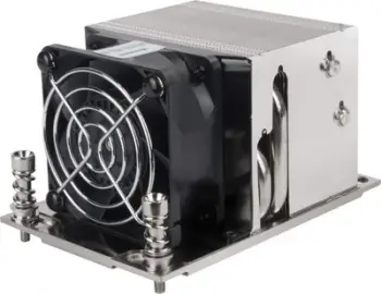 Ftohës procesori Silverstone XE02 SP3, ventilator 6 cm, alumini, i zi