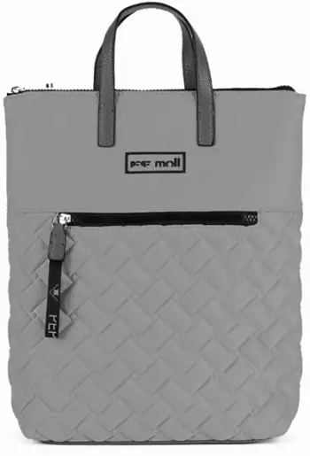 Çantë shpine Pepe Moll Unisex, hapësirë e bollshme, rripa të rregullueshëm, e zezë