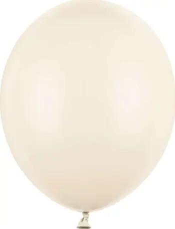 Balona Strong Pastel Light Nude, 12cm, 100 copë, ngjyrë nude e çelët