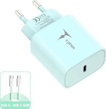 Karikues muri T-phox Moderate Series T-PP11, 20W PD, kabllo USB-C 60W, jeshil
