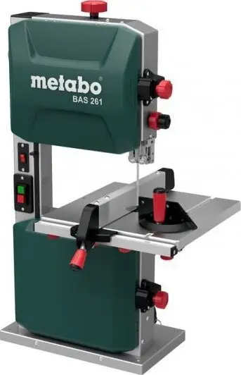 Sharrë me shirit Metabo BAS 261 Precision, 400W, 1470 RPM, jeshile