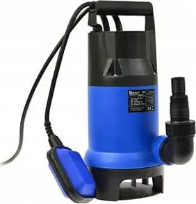 Pompa nënujore plastike për ujë të ndotur, 750W, me flloç, portokalli