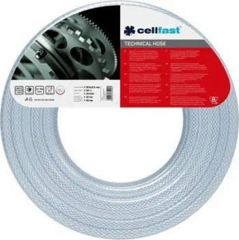 Zorrë teknike Cellfast C20-281, PVC i përforcuar, transparente