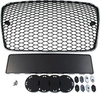 Maskë grili MTuning për Audi A5 8T RS Style, 2013-2016, krom e zezë