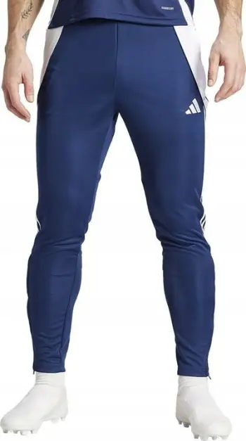 Pantallona trajnimi adidas Tiro 24 Slim M IR9344, Aeroready, poliester i ricikluar, navy