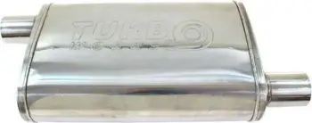 Tub shurdhues TurboWorks LT 304SS Center Muffler, 51mm, çelik inox