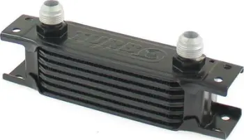 Ftohës vaji TurboWorks Slim Line 7-row, 140x50x50, AN10, i zi
