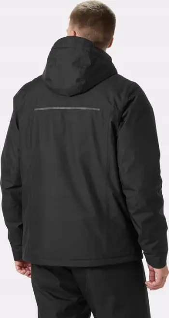 Xhaketë dimri Helly Hansen Manchester 2.0, i papërshkueshëm nga uji, me kapuç të heqshëm, e zezë