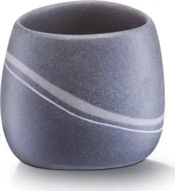 Gotë banjoje Zeller Single Mug, gur mermeri, blu navy