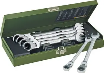 Set çelësa kombinim Proxxon PR23068, 7 copë, 8-19mm, me nyje dhe racë