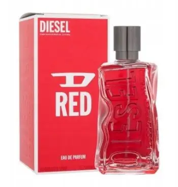 Parfum për meshkuj Diesel D Red Eau De Parfum, aromë drunore aromatike, i kuq