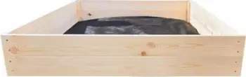 Kuti kopshti Garden Center Gardenbox 115x85, dru, 110x85x26.5 cm, natyrale