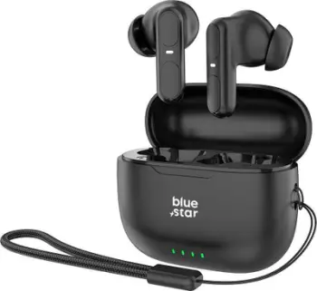 Kufje wireless Blue Star TWS BK31, stereo, me kuti karikimi, të zeza