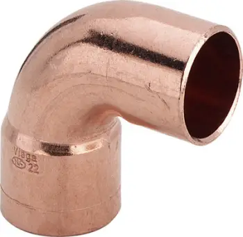Bërsinë këndi Viega 95090, 76mm, bakër