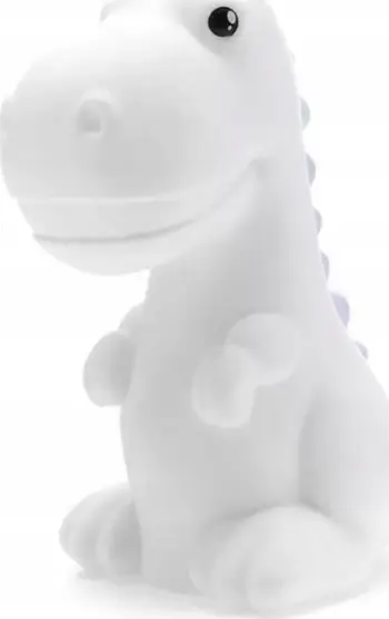 Llambë nate Dhink Dino, LED, me bateri të rikarikueshme, e bardhë