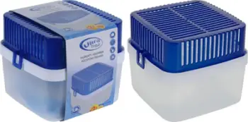 Absorbues lagështie Wpro, 1.8L, 2x400g, i bardhë