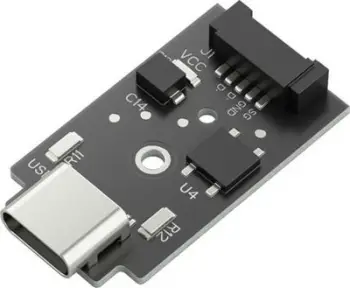 Modul USB C Glorious GMMK Pro PCB, për tastierë mekanike, i zi